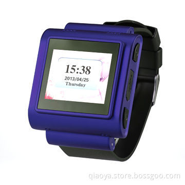Fitness Watch Phone, Designed for Aerobic Exercise with Strapless Heart Rate Monitor, GPS Location
